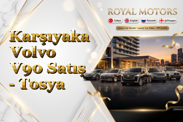 Karşıyaka Volvo V90 Satış - Tosya