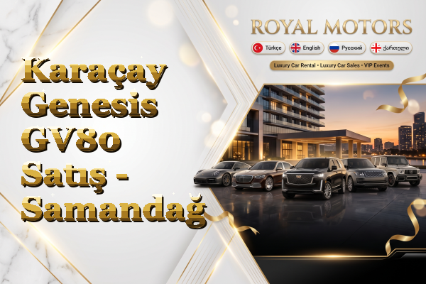 Karaçay Genesis GV80 Satış - Samandağ