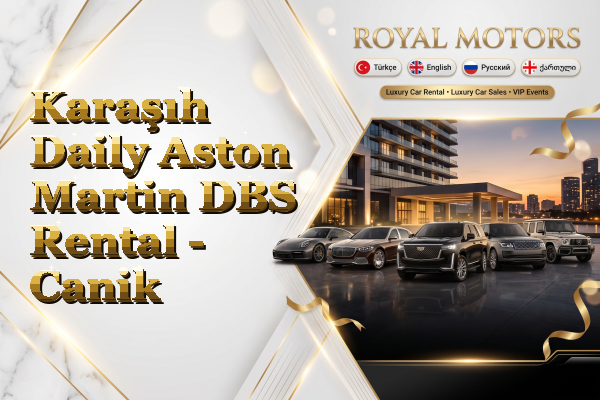 Karaşıh Daily Aston Martin DBS Rental - Canik