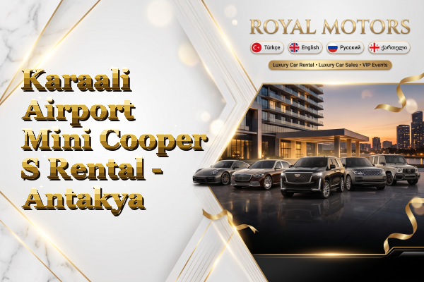 Karaali Airport Mini Cooper S Rental - Antakya