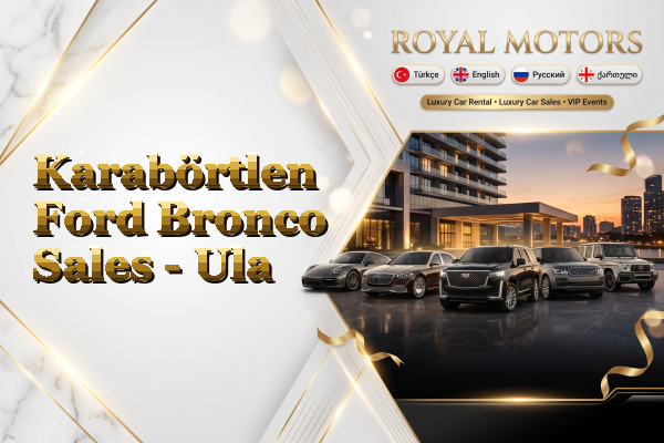 Karabörtlen Ford Bronco Sales - Ula