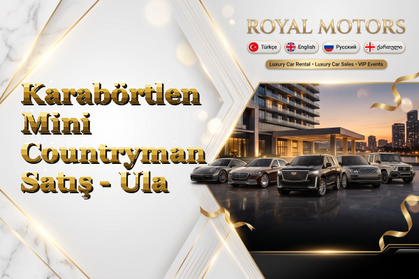 Karabörtlen Mini Countryman Satış - Ula