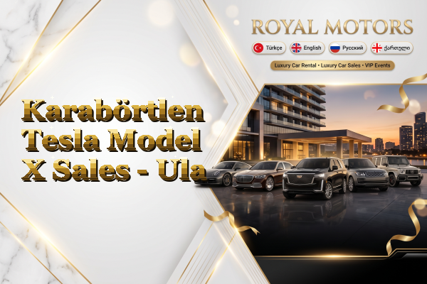 Karabörtlen Tesla Model X Sales - Ula