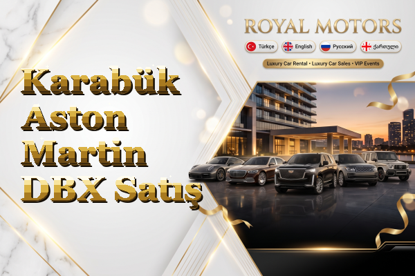 Karabük Aston Martin DBX Satış