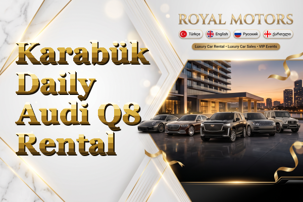 Karabük Daily Audi Q8 Rental