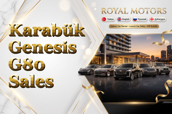 Karabük Genesis G80 Sales