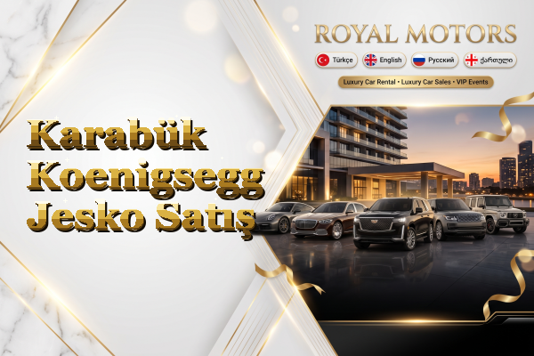 Karabük Koenigsegg Jesko Satış