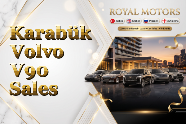 Karabük Volvo V90 Sales