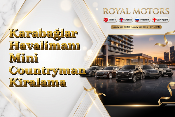 Karabağlar Havalimanı Mini Countryman Kiralama