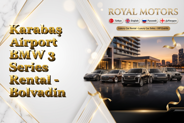 Karabaş Airport BMW 3 Series Rental - Bolvadin