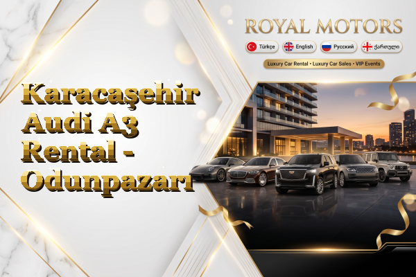 Karacaşehir Audi A3 Rental - Odunpazarı