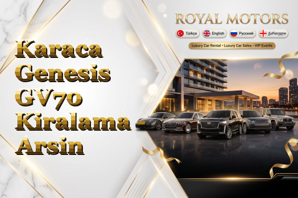 Karaca Genesis GV70 Kiralama - Arsin