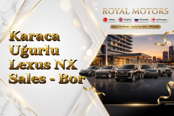 Karaca Uğurlu Lexus NX Sales - Bor