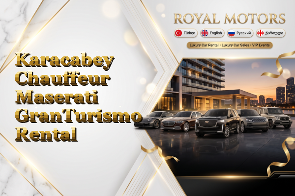 Karacabey Chauffeur Maserati GranTurismo Rental