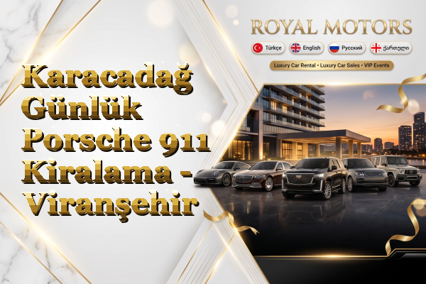 Karacadağ Günlük Porsche 911 Kiralama - Viranşehir