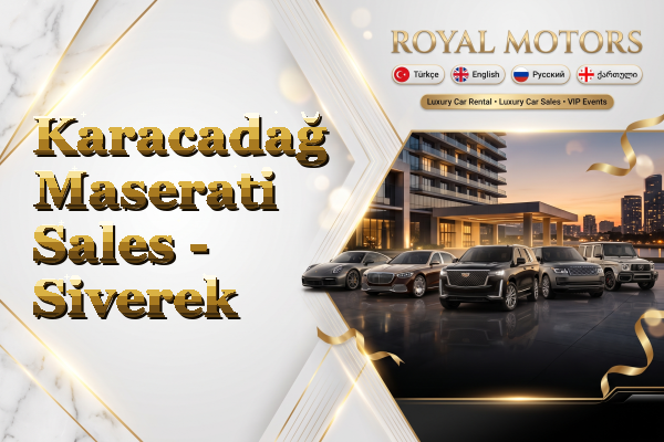 Karacadağ Maserati Sales - Siverek