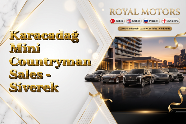 Karacadağ Mini Countryman Sales - Siverek