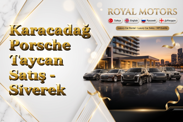 Karacadağ Porsche Taycan Satış - Siverek