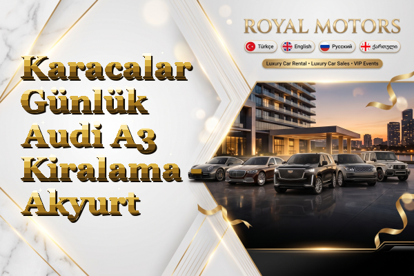 Karacalar Günlük Audi A3 Kiralama - Akyurt