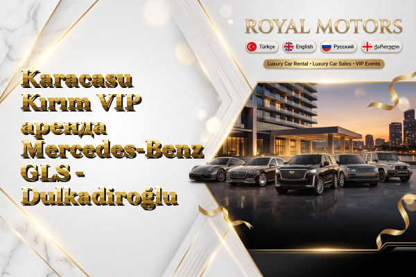 Karacasu Kırım VIP аренда Mercedes-Benz GLS - Dulkadiroğlu
