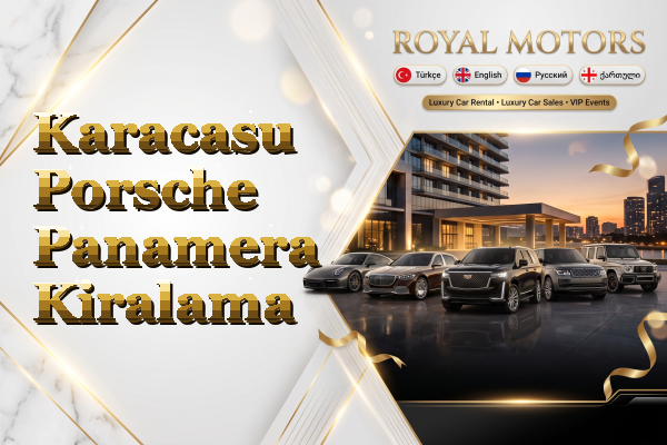 Karacasu Porsche Panamera Kiralama