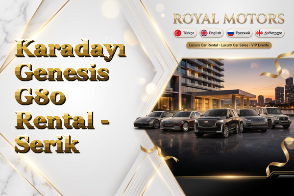 Karadayı Genesis G80 Rental - Serik