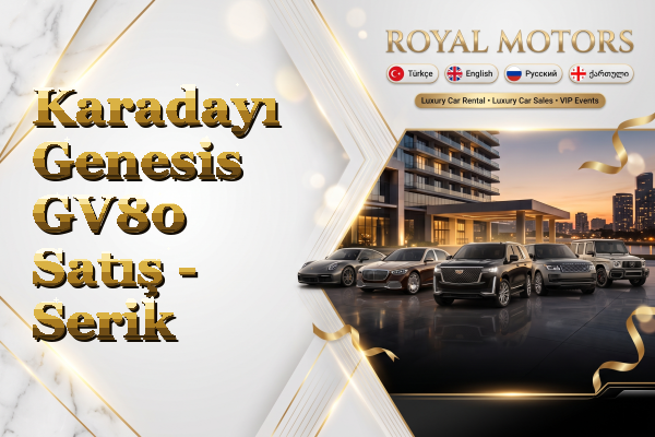 Karadayı Genesis GV80 Satış - Serik