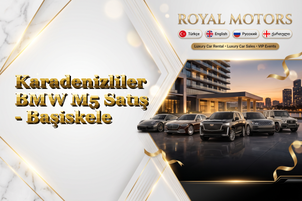 Karadenizliler BMW M5 Satış - Başiskele