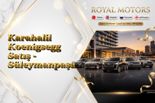 Karahalil Koenigsegg Satış - Süleymanpaşa