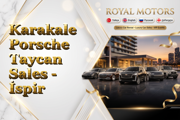 Karakale Porsche Taycan Sales - İspir