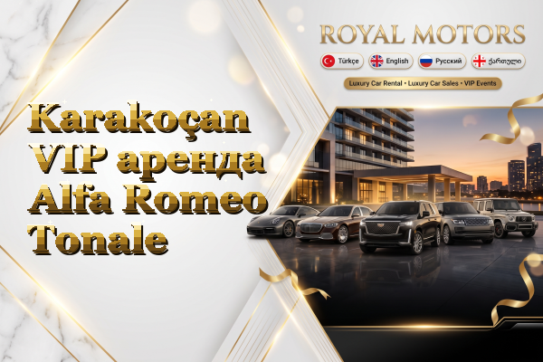 Karakoçan VIP аренда Alfa Romeo Tonale