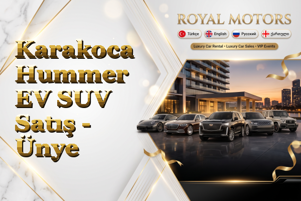 Karakoca Hummer EV SUV Satış - Ünye