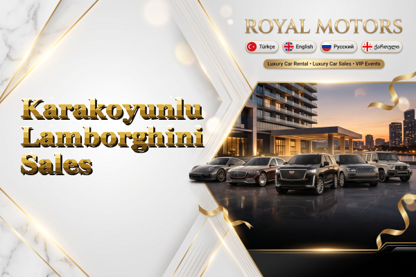 Karakoyunlu Lamborghini Sales