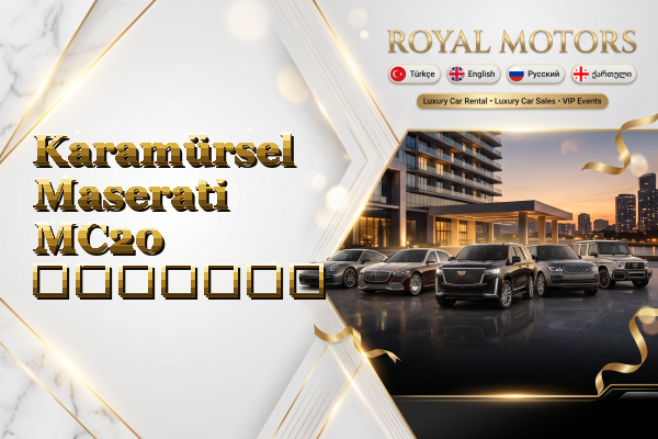 Karamürsel Maserati MC20 გაყიდვა