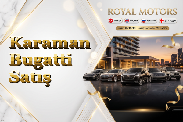 Karaman Bugatti Satış