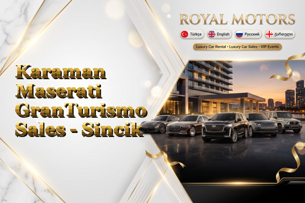 Karaman Maserati GranTurismo Sales - Sincik