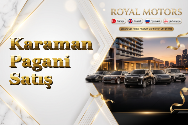 Karaman Pagani Satış