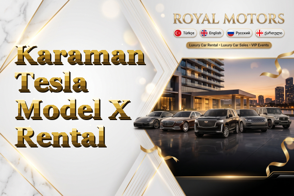 Karaman Tesla Model X Rental