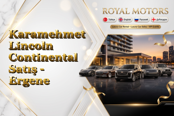 Karamehmet Lincoln Continental Satış - Ergene