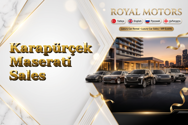 Karapürçek Maserati Sales