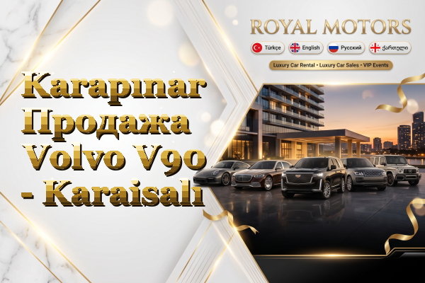 Karapınar Продажа Volvo V90 - Karaisalı