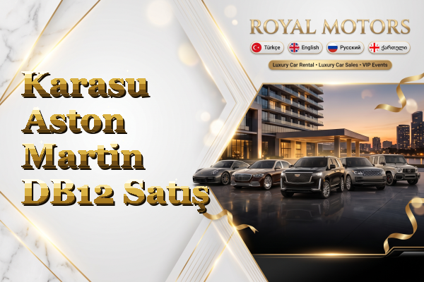 Karasu Aston Martin DB12 Satış