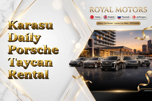 Karasu Daily Porsche Taycan Rental