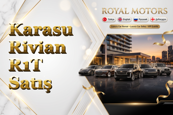 Karasu Rivian R1T Satış
