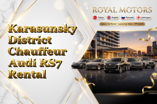 Karasunsky District Chauffeur Audi RS7 Rental