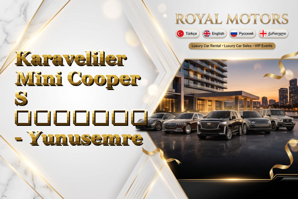 Karaveliler Mini Cooper S გაყიდვა - Yunusemre