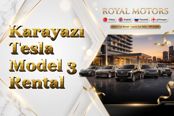 Karayazı Tesla Model 3 Rental