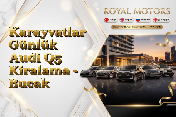 Karayvatlar Günlük Audi Q5 Kiralama - Bucak