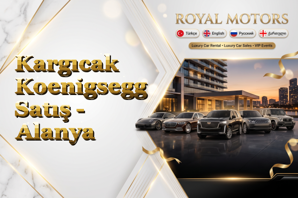Kargıcak Koenigsegg Satış - Alanya