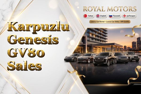 Karpuzlu Genesis GV80 Sales